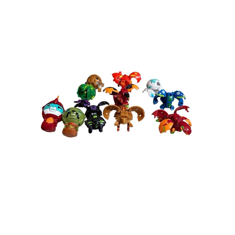 Bakugan Battle Brawlers Action Figure Lot Of 11